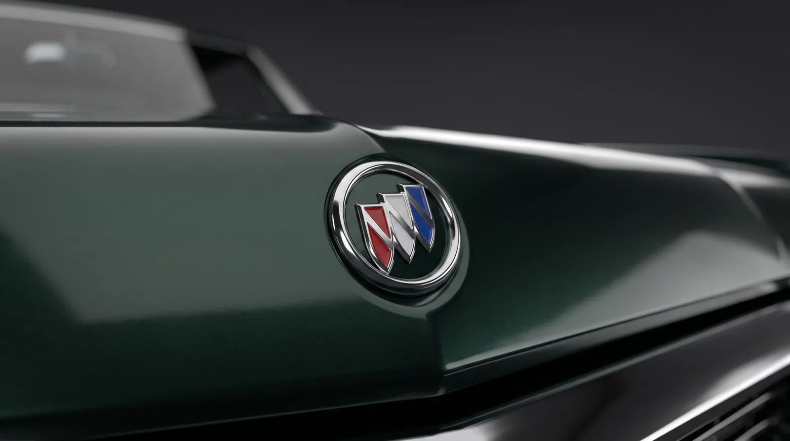 Detail van een Buick